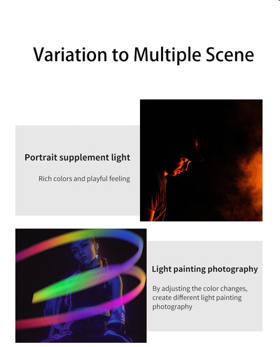 VIJIM VL196 RGB LED Video Light 2500K-9000K Dimmable Fill Light for DSLR Camera Light Smartphone Vlog Lamp Photography Lighting