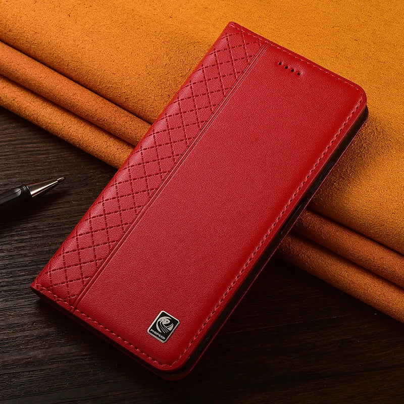Leather Phone Case For Nothing Phone 1 2 2A 3 3A Plus Pro Flip Protective Cover With Card Slots Holder