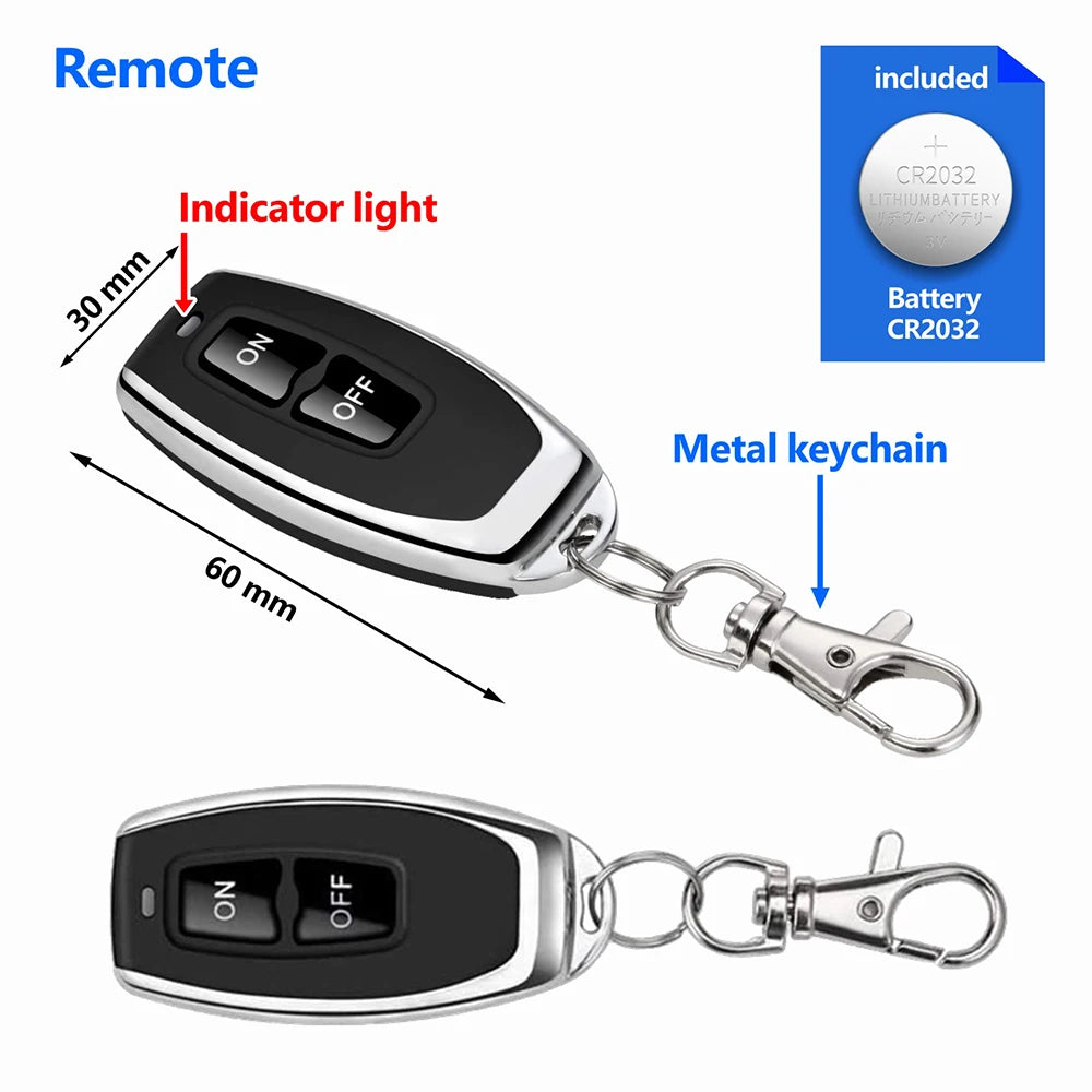 DC 5V USB Wireless RF Remote Control Switch Driver Power ON OFF For LED Light Strip Reading Lamp Light Fan