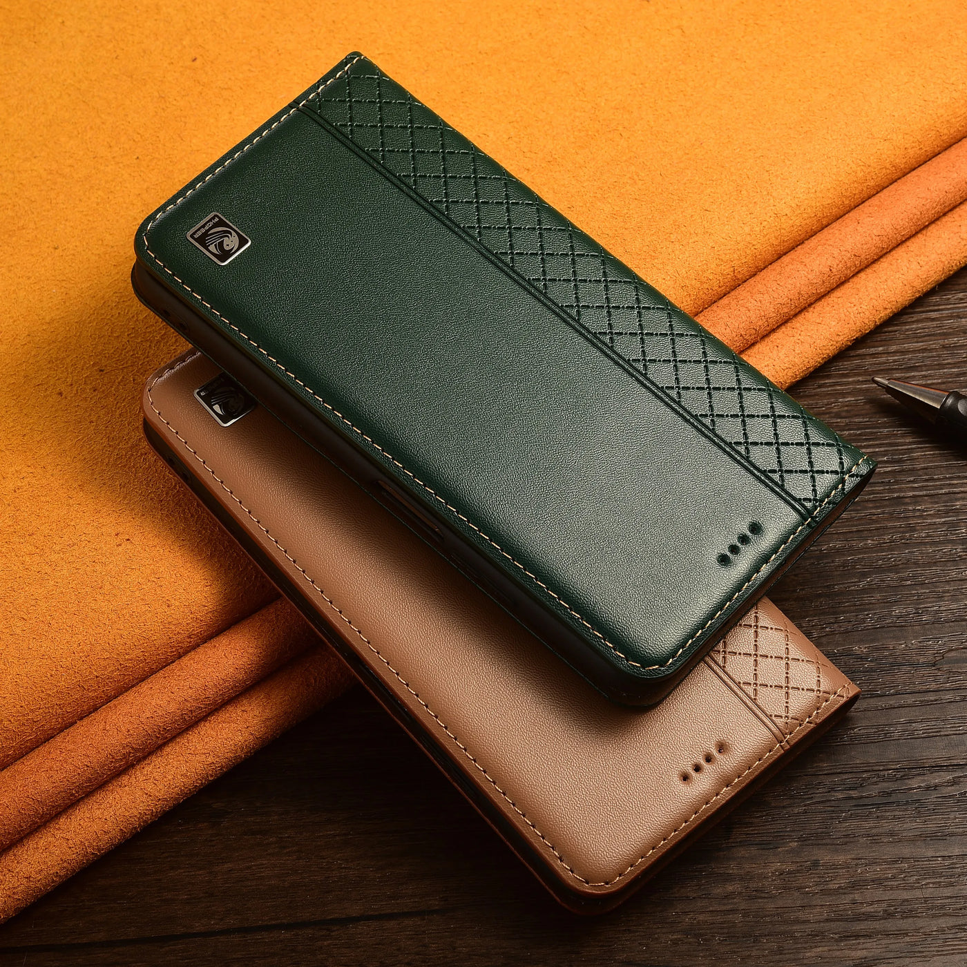 Leather Phone Case For Nothing Phone 1 2 2A 3 3A Plus Pro Flip Protective Cover With Card Slots Holder