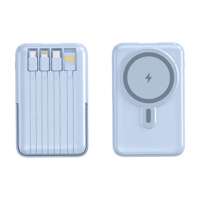Magnetic Power Bank with Bracket 50000 MAh Large Capacity Built-in PD20W Two-way Fast Charging External Battery for iPhone