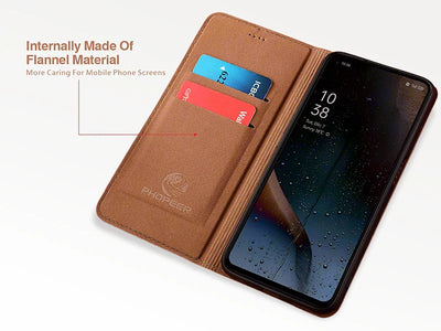 Leather Phone Case For Nothing Phone 1 2 2A 3 3A Plus Pro Flip Protective Cover With Card Slots Holder