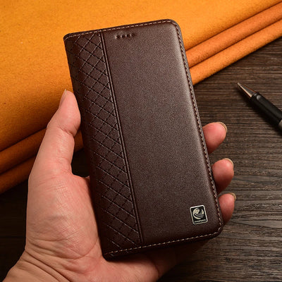 Leather Phone Case For Nothing Phone 1 2 2A 3 3A Plus Pro Flip Protective Cover With Card Slots Holder