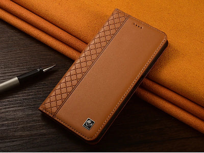 Leather Phone Case For Nothing Phone 1 2 2A 3 3A Plus Pro Flip Protective Cover With Card Slots Holder