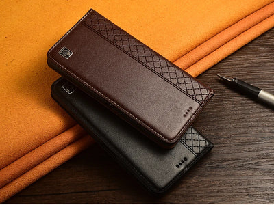 Leather Phone Case For Nothing Phone 1 2 2A 3 3A Plus Pro Flip Protective Cover With Card Slots Holder
