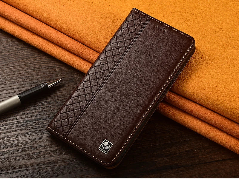 Leather Phone Case For Nothing Phone 1 2 2A 3 3A Plus Pro Flip Protective Cover With Card Slots Holder