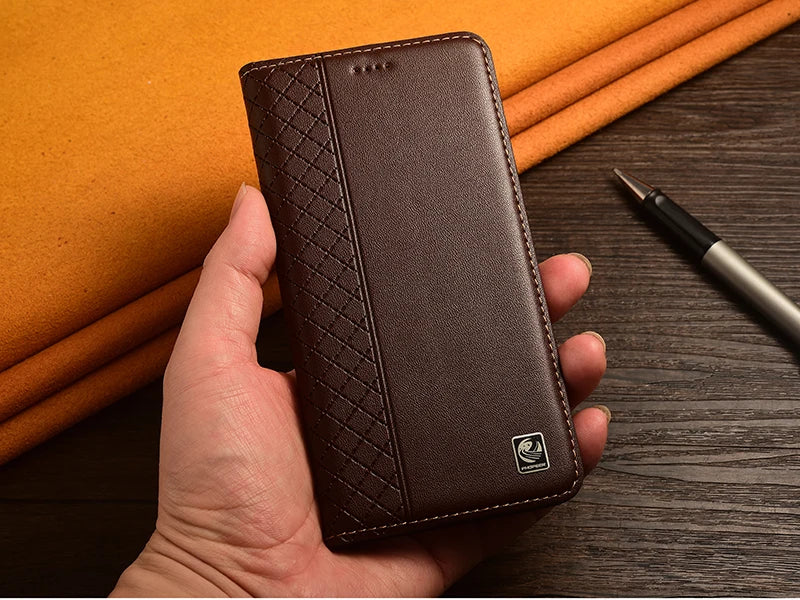 Leather Phone Case For Nothing Phone 1 2 2A 3 3A Plus Pro Flip Protective Cover With Card Slots Holder