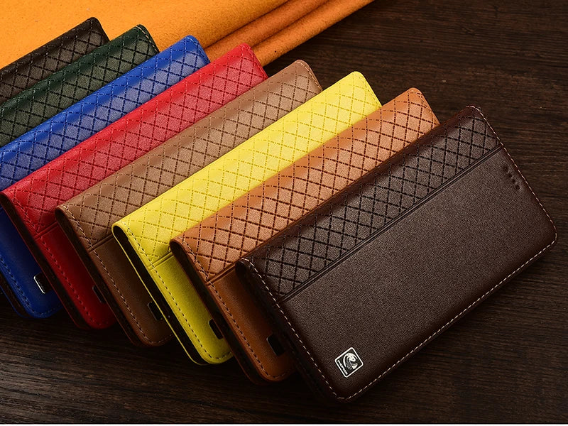 Leather Phone Case For Nothing Phone 1 2 2A 3 3A Plus Pro Flip Protective Cover With Card Slots Holder